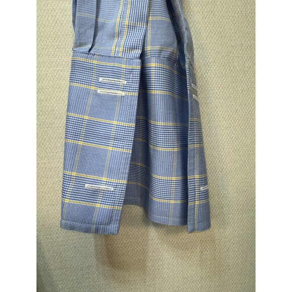 Charles Tyrwhitt Mens Slim Fit Dress Shirt Size 15.5/33 Blue Yellow Check Formal - Picture 7 of 11